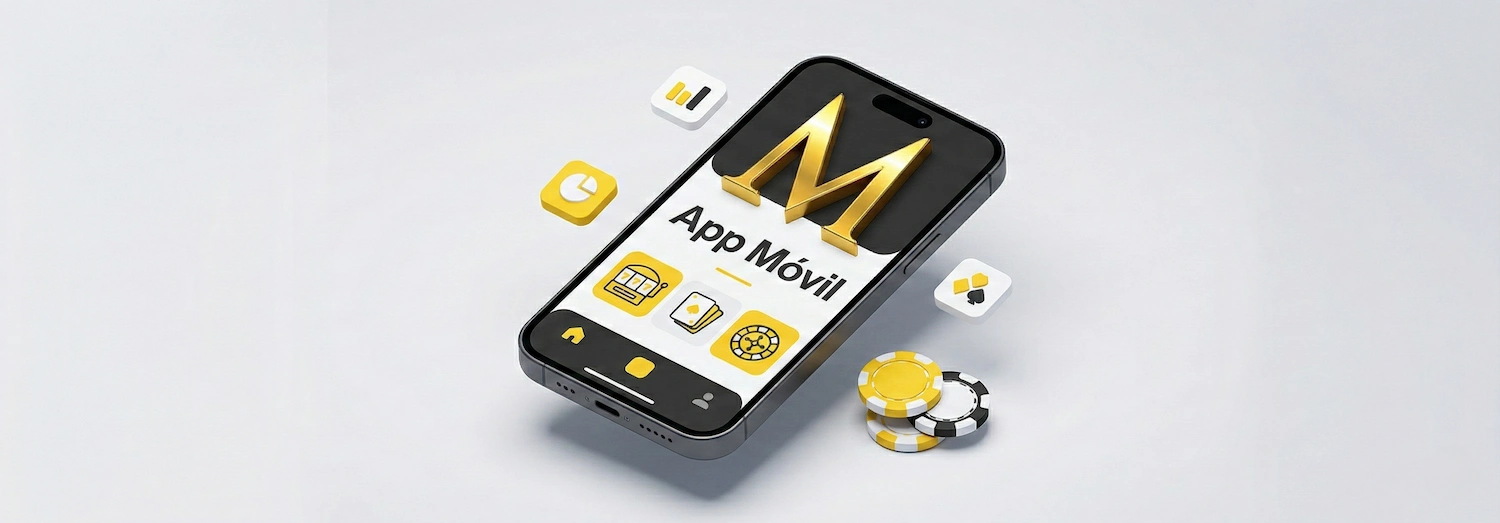 Aplicación móvil de Mega Casino descargable para Android y iOS